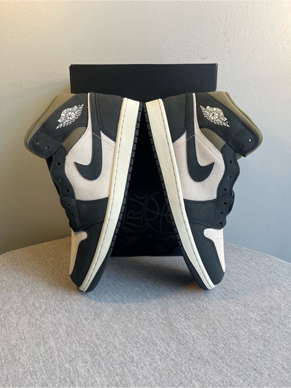 Nike Air Jordan 1 Mid SE Off Orewood Brown Off Noir Men’s Size 11 HV4091-102 - Picture 7 of 12